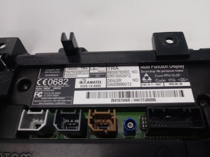 sistema navegacion gps RENAULT CAPTUR 2016