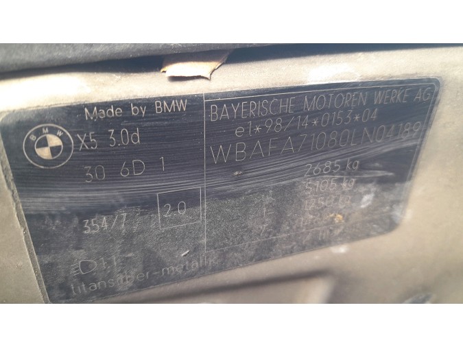 MANDO LUCES SO BMW X5 2001