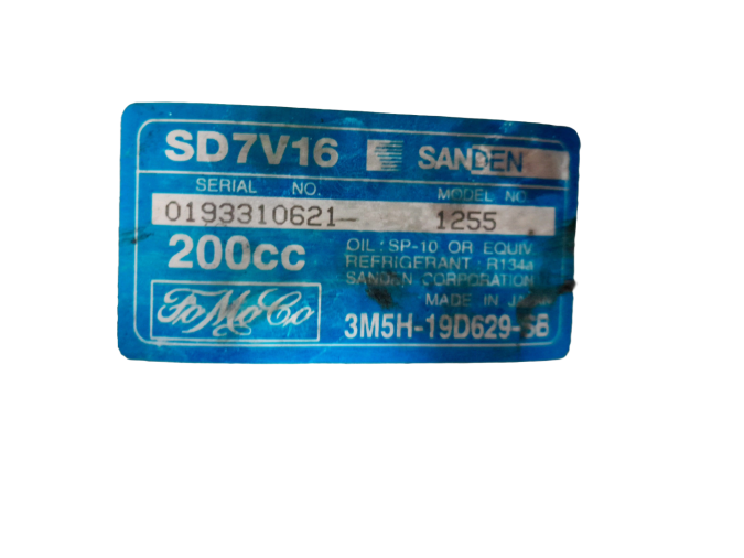 COMPRESOR AIRE ACONDICIONADO FORD FUSION 2005