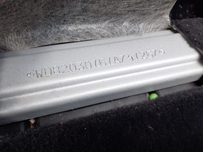 BRAZO SUSPENSION SUPERIOR TRASERO IZQUIERDO MERCEDES C 270 CDI 2004