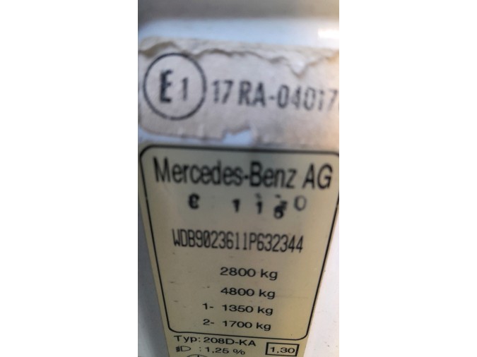 CONMUTADOR DE ARRANQUE MERCEDES-BENZ 208 MERC 1996