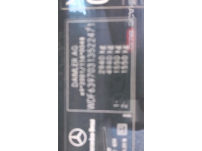 CERRADURA PUERTA TRASERA DERECHA MERCEDES-BENZ VITO 2006