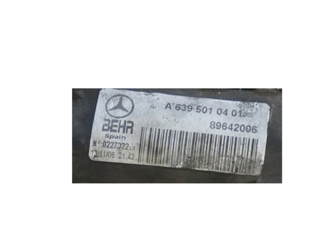 RADIADOR AGUA MERCEDES-BENZ VIANO 2007