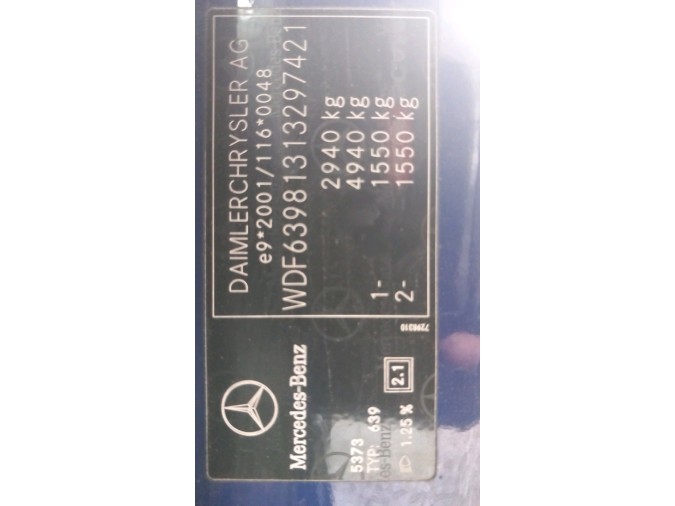 ALTERNADOR MERCEDES-BENZ VIANO 2007