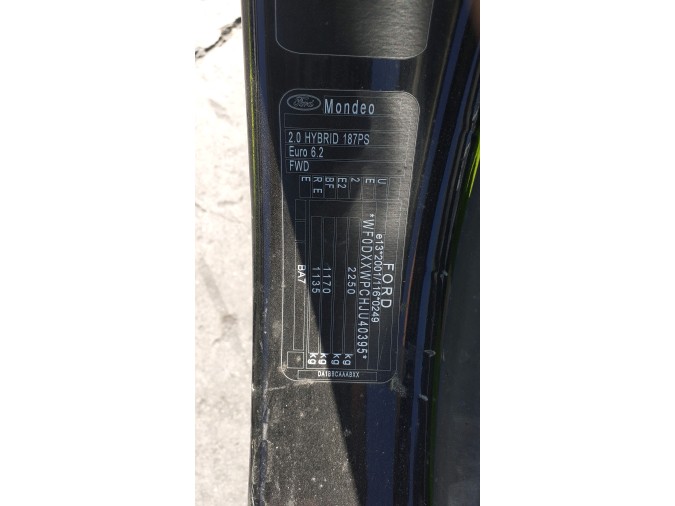PUENTE TRASERO FORD MONDEO 2018