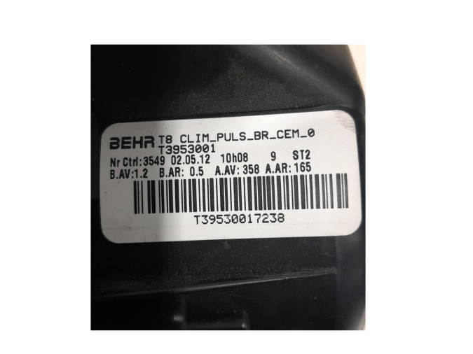 MOTOR CALEFACCION PEUGEOT 3008 2012