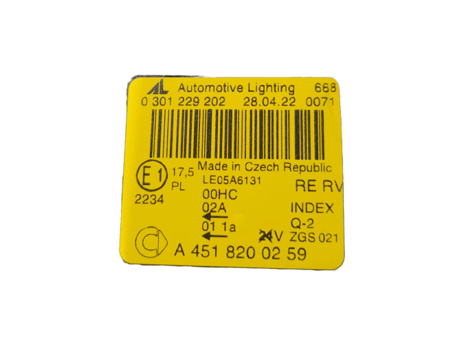 FARO DELANTERO DERECHO SMART FORTWO COUPE 2015