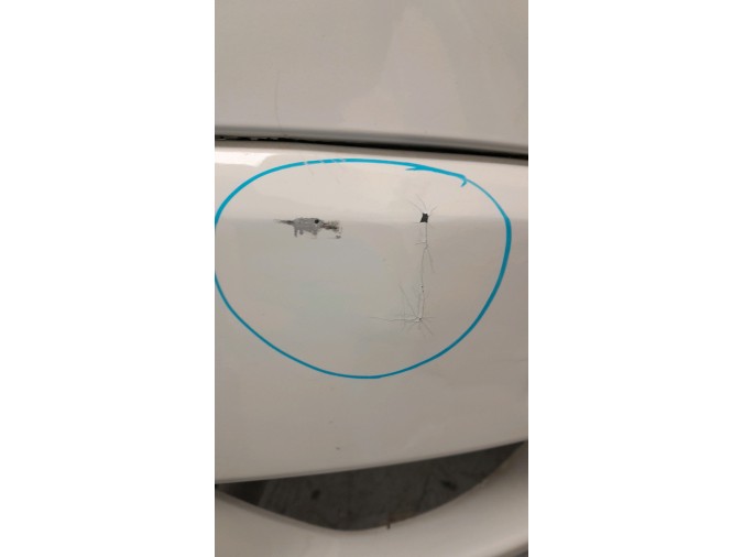 PARAGOLPES TRASERO RENAULT MÉGANE BLANCO 2012