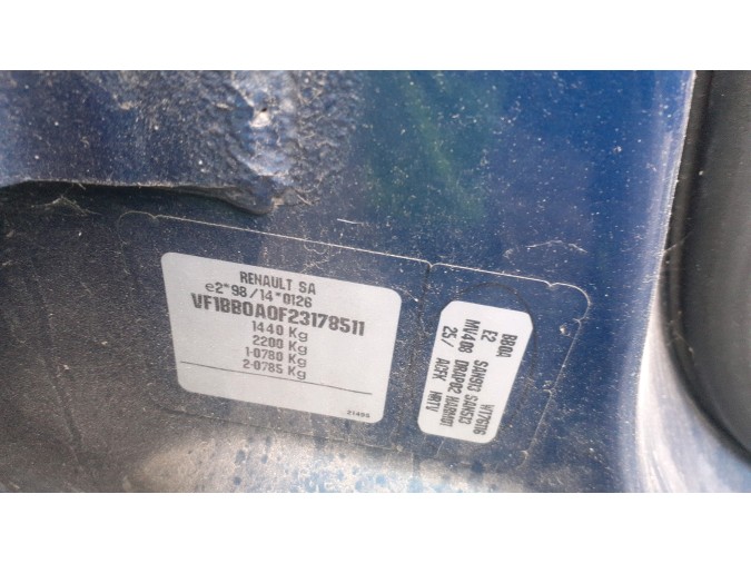 ELEVALUNAS TRASERO DERECHO RENAULT CLIO 2000