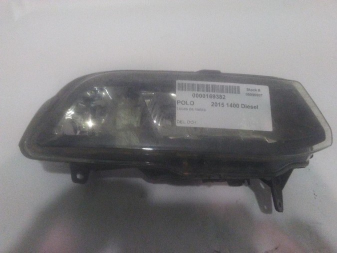 FARO ANTINIEBLA DELANTERO DERECHO VOLKSWAGEN POLO 2015