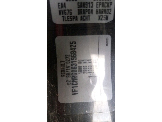 FARO ANTINIEBLA DELANTERO RENAULT MÉGANE 2004