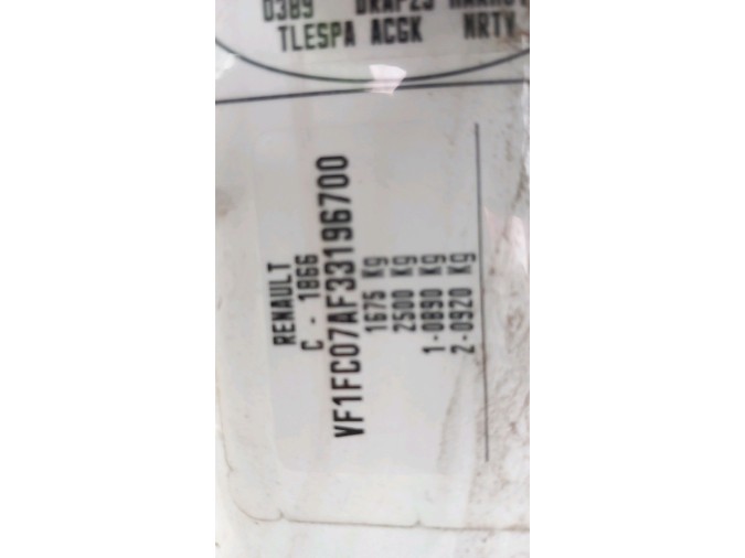 PRETENSOR CINTURÓN DELANTERO IZQUIERDO RENAULT KANGOO EXPRESS 2005