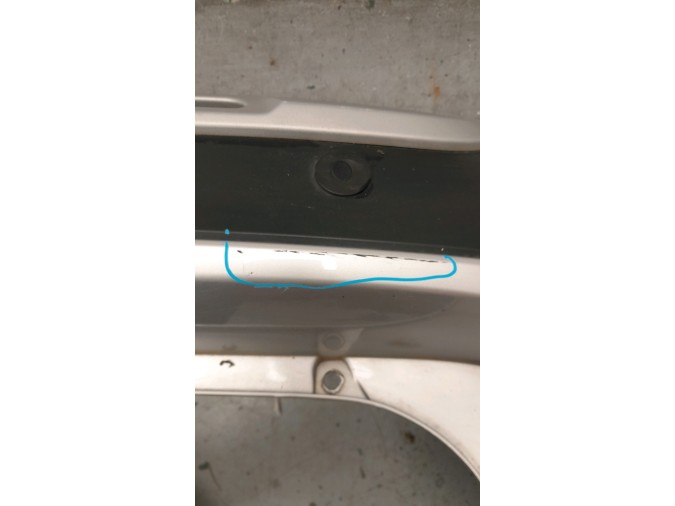 PARAGOLPES TRASERO DACIA LODGY PLATEADO 2018
