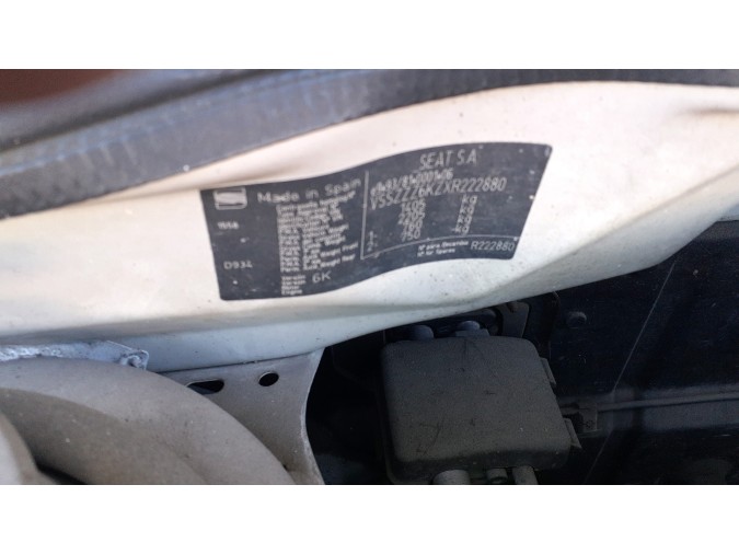 Radiador motor SEAT IBIZA 1999