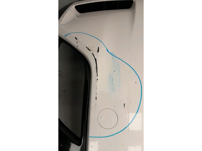 PARAGOLPES DELANTERO KIA NIRO blanco 2017