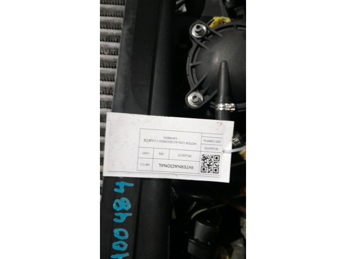 MOTOR CON ACCESORIOS Y CAJA DE CAMBIOS PEUGEOT 306 1997