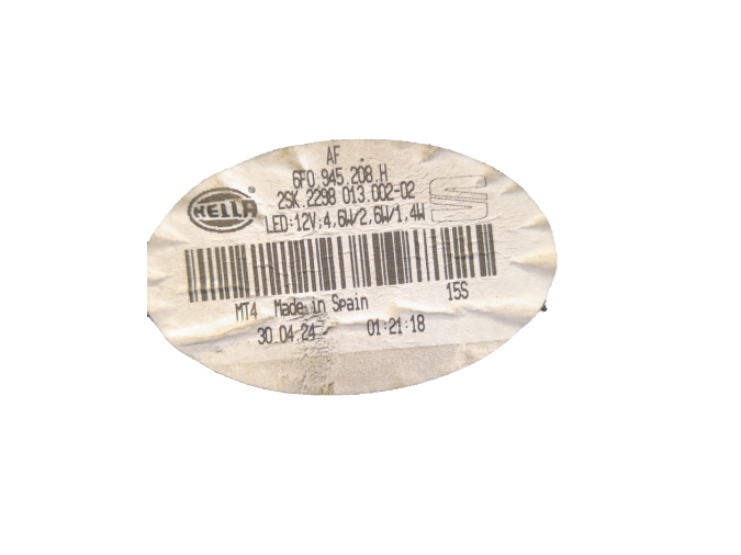 PILOTO TRASERO DERECHO EXTERIOR SEAT IBIZA 2024