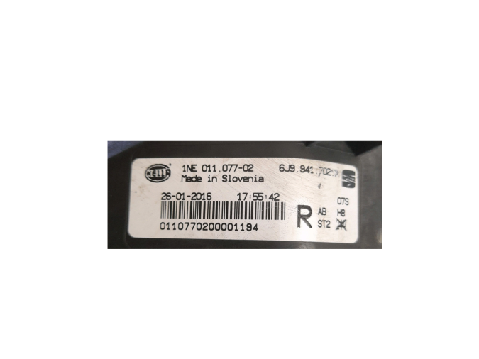 FARO ANTINIEBLA DELANTERO DERECHO SEAT LEON 2016