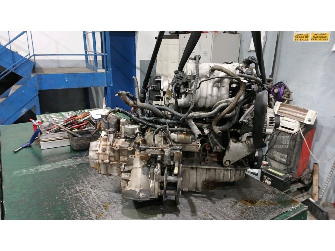 MOTOR CON ACCESORIOS Y CAJA DE CAMBIOS CHEVROLET KALOS 2005