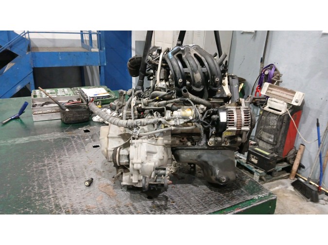 MOTOR CON ACCESORIOS Y CAJA DE CAMBIOS CHEVROLET MATIZ 2007