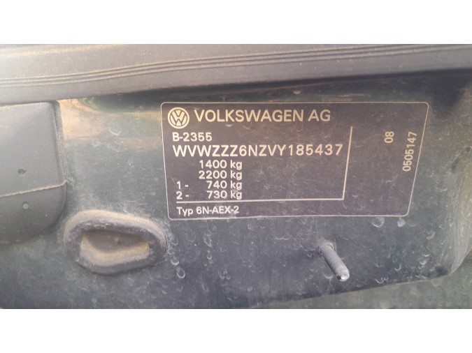 CONMUTADOR DE ARRANQUE VOLKSWAGEN POLO 1997