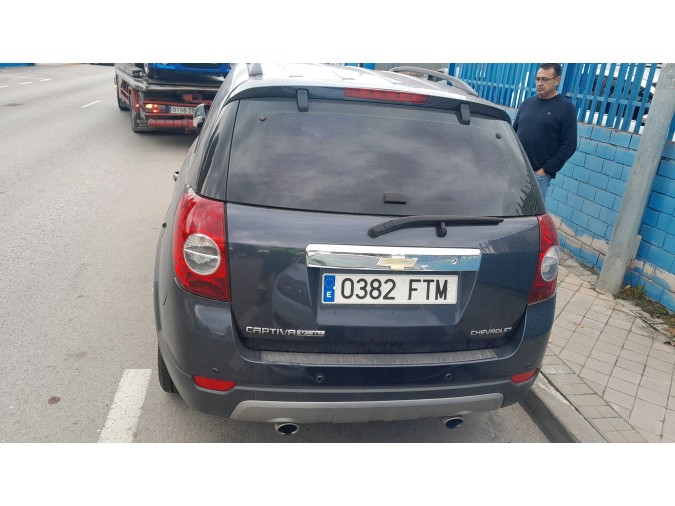 MECANICA TRASERA	 CHEVROLET CAPTIVA 2007