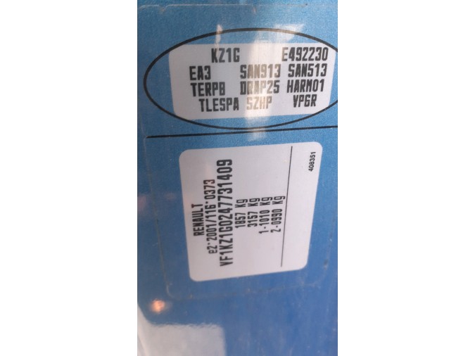 TUBO INTERM.ESCAPE RENAULT MÉGANE 2012
