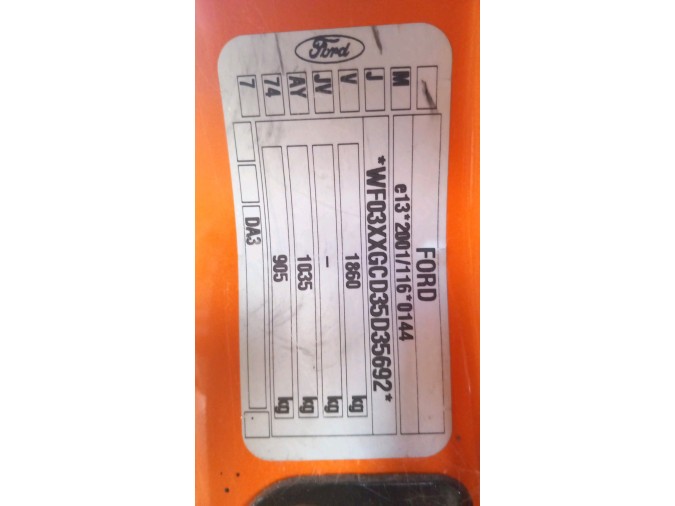 Palanca cambio velocidades FORD FOCUS ST 2006
