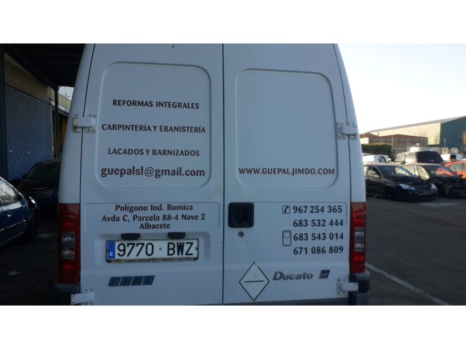 MECANICA DELANTERA SIN CUNA FIAT DUCATO 2002