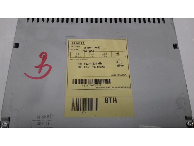 Radio CD HYUNDAI IX20 2013