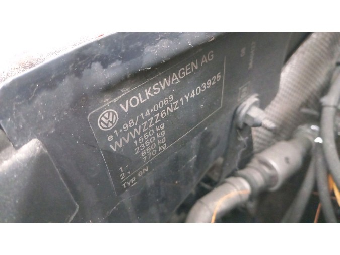 Radiador de Agua VOLKSWAGEN POLO 2001