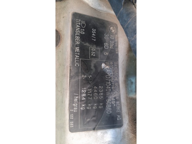 MANDO ELEVALUNAS DELANTERO DERECHO BMW X3 2006