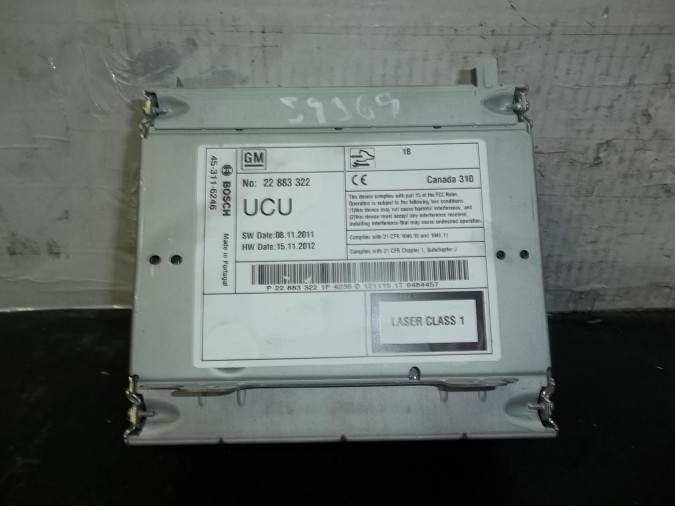 sistema navegacion gps OPEL ASTRA 2013