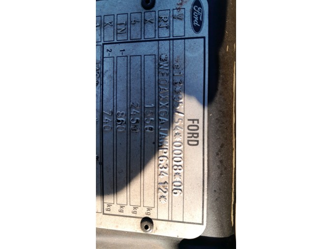 PANEL DELANTERO FORD FIESTA 1998