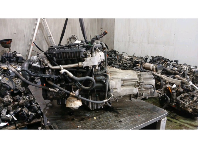 MOTOR CON ACCESORIOS Y CAJA DE CAMBIOS MERCEDES C 220 CDI 2004