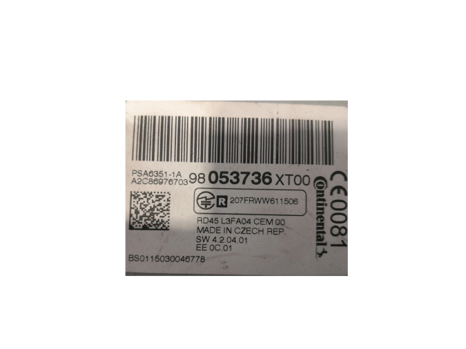 Autorradio PEUGEOT 5008 2015