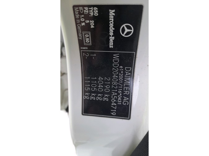 RETROVISOR DERECHO MERCEDES C 250 CDI 4MATIC 2011