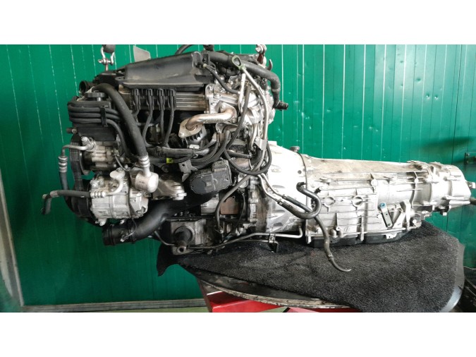 MOTOR CON ACCESORIOS Y CAJA DE CAMBIOS MERCEDES C 250 CDI 4MATIC 2011