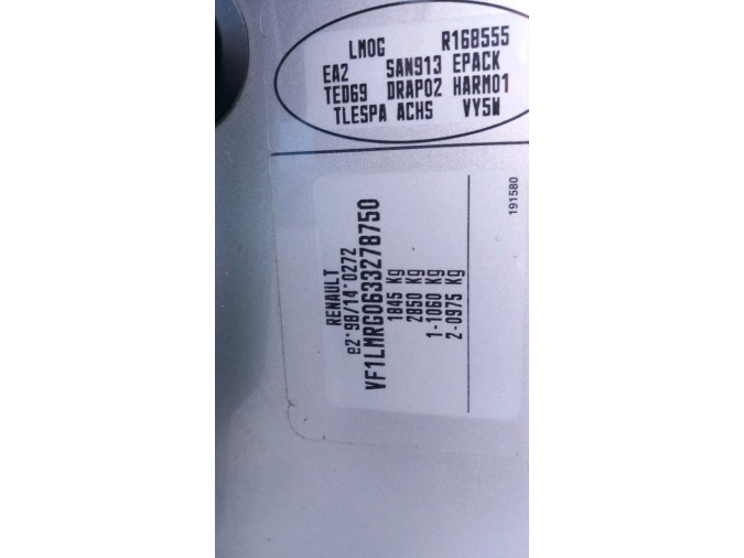 PRETENSOR CINTURÓN DELANTERO DERECHO RENAULT MÉGANE 2005