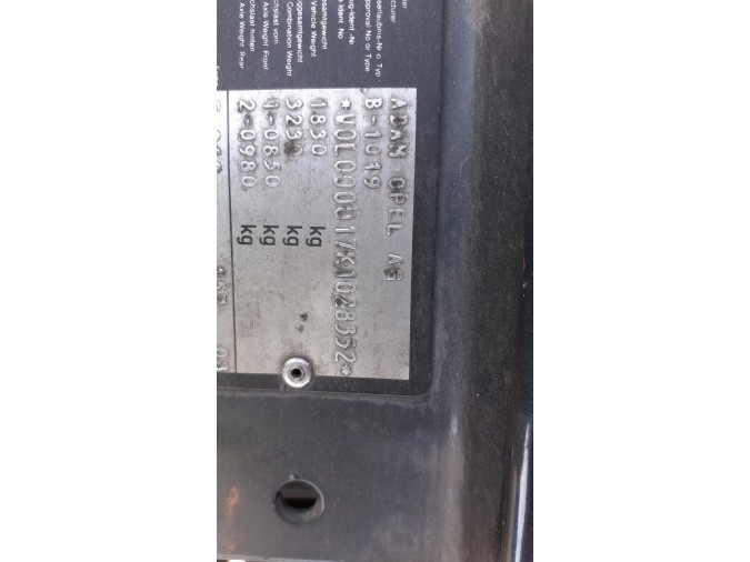 MECANICA DELANTERA SIN CUNA OPEL OMEGA 1989