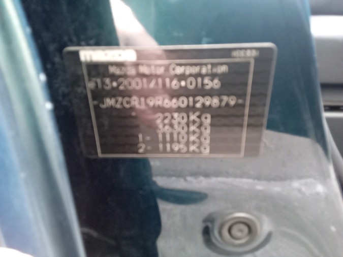 MECANICA TRASERA	 MAZDA 5 2006