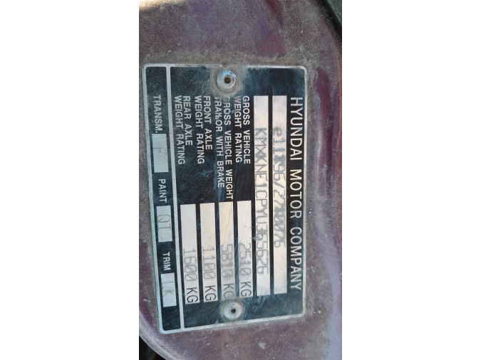 MECANICA DELANTERA SIN CUNA HYUNDAI GALLOPER 2000