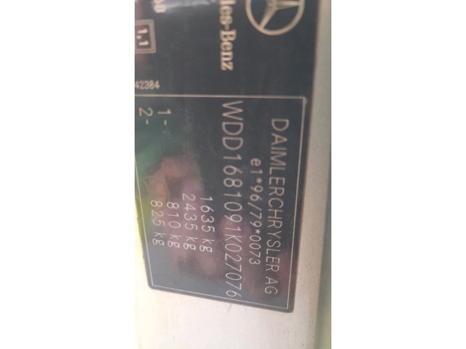 ELEVALUNAS DELANTERO DERECHO MERCEDES A 170 CDI 2004