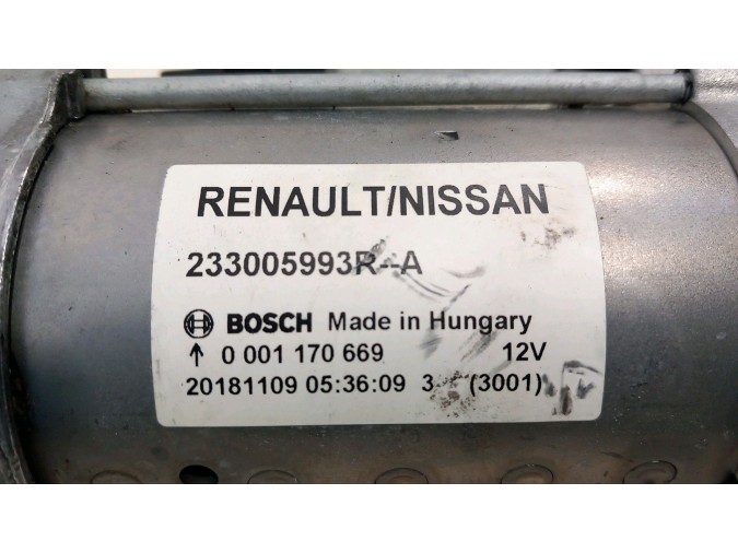 MOTOR ARRANQUE NISSAN MICRA 2018