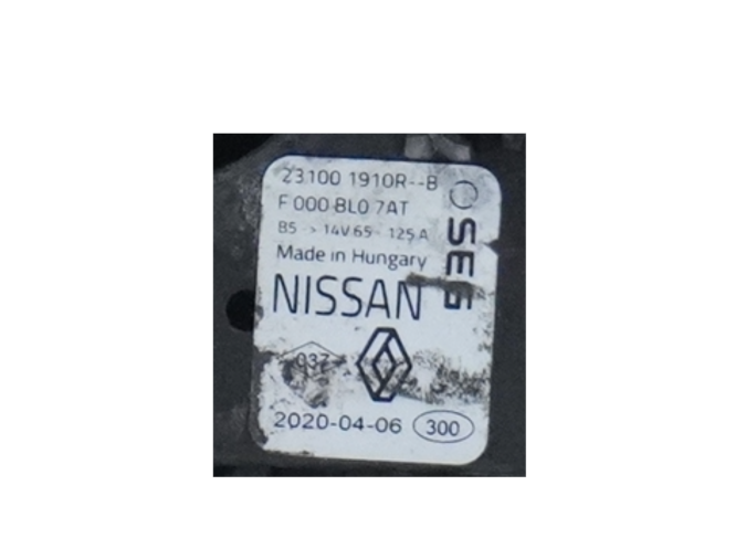 Alternador DACIA DOKKER 2020