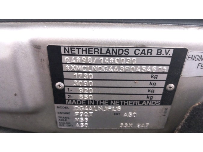 MECANICA DELANTERA SIN CUNA MITSUBISHI SPACE STAR 2004