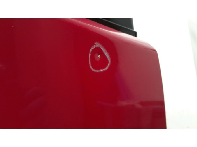 PUERTA TRASERA DERECHA LAND ROVER DISCOVERY ROJA 2017