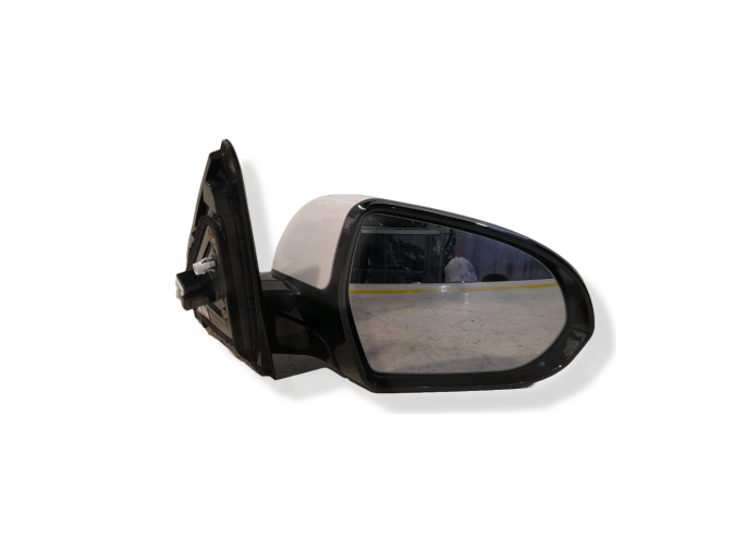 RETROVISOR DERECHO KIA NIRO BLANCO Y NEGRO 2021