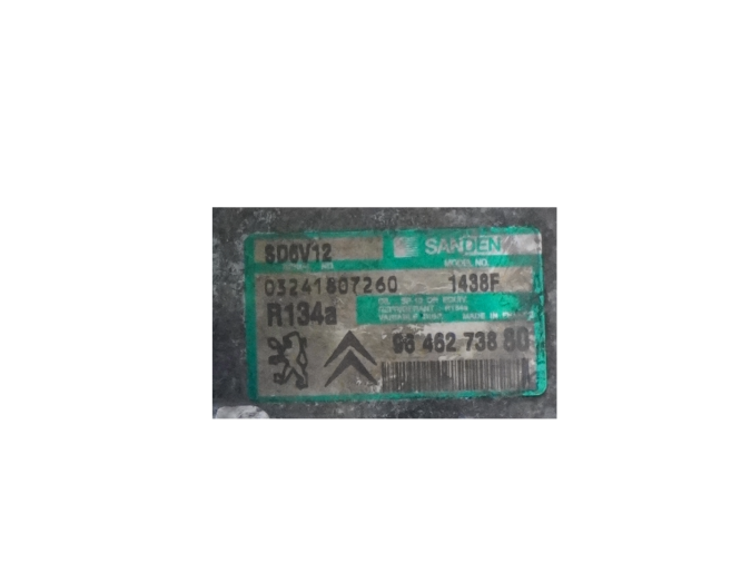 COMPRESOR AIRE ACONDICIONADO PEUGEOT 206 2001