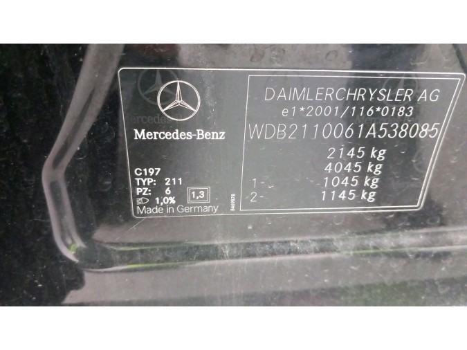 Tablero instrumentos MERCEDES E 220 CDI 2004